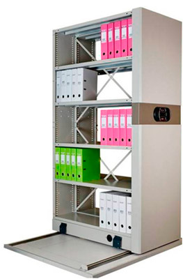 Мобильные архивы с электронным управлением